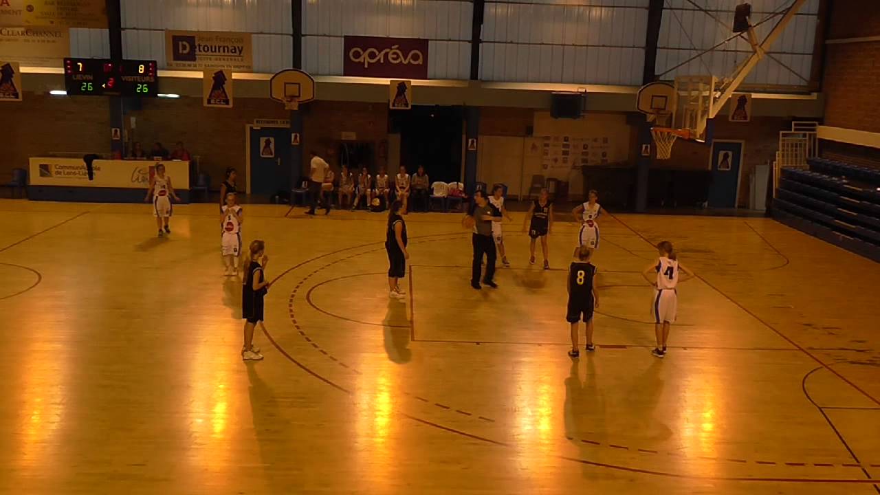 Match de basket lievin - mericourt, minimes filles U15 ...