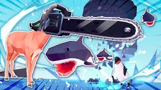 Upgraded, sickly deer! Chainsaw deer... isn't that a deer? - Deer Simulator - Ggambring screenshot 3