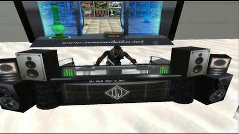 The Ultimate DJ Booth (second life dj booth set)