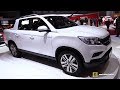 2019 Ssang Yong Musso - Exterior and Interior Walkaround - Debut at 2018 Geneva Motor Show