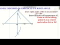 Angle inscribed in semicircle is a right angle  by construction subject  maths iigeometryacvm