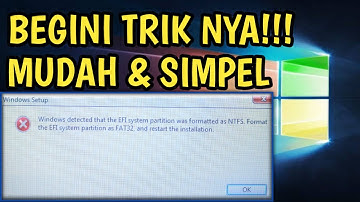 Windows Detected that the EFI System Partition was Formatted as NTFS
