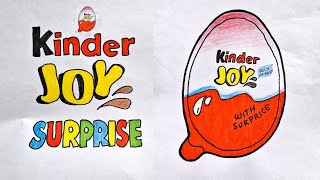 Membuat Gambar Iklan Televisi yang Mudah | Gambar Benda pada Produk Makanan | Gambar Kinder Joy