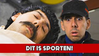 MAHMUT SLAAPT IN DE SPORTSCHOOL | Mertabi Sketch