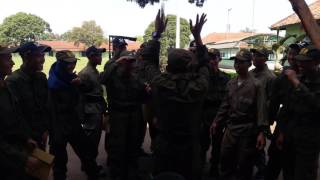 Gokil....!! Yel Yel PT Kereta Api Indonesia (Persero) Pleton 5A Gelombang IV