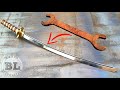 Forging a KATANA out of Rusted Giant WRENCH