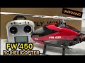 FW 450 RC HELICOPTER 3D H1 GPS(UNBOXING)