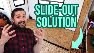 How to remove carpet and flooring from RV with a slideout? FULLTIME RV LIVING FAMILY OF 4