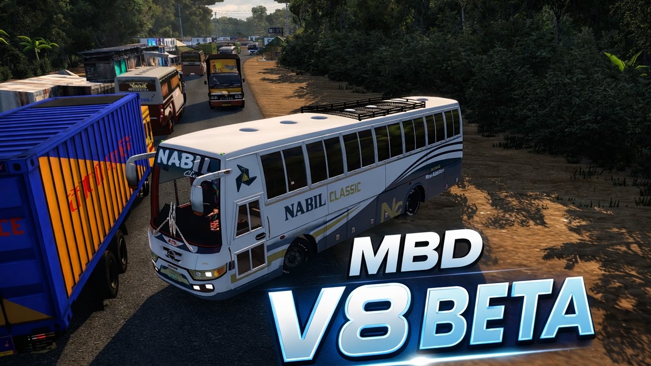 ETS2 | MBD v8 Beta | Baliadangi 2k | ETS2 v1.57.2.4s | Euro Truck Simulator 2 (No Commentary)