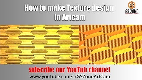 3D Texture Design | #GSZone #Artcam #cnc #Texture