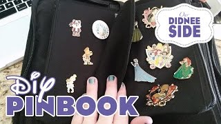 DIY Disney Pin Trading Book - Using Dollar Store Items