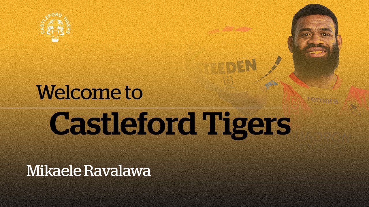 First words | Mikaele Ravalawa Welcome to Castleford Tigers. 