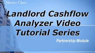 Cash Flow Analyzer Pt. 7 - Partnership Module