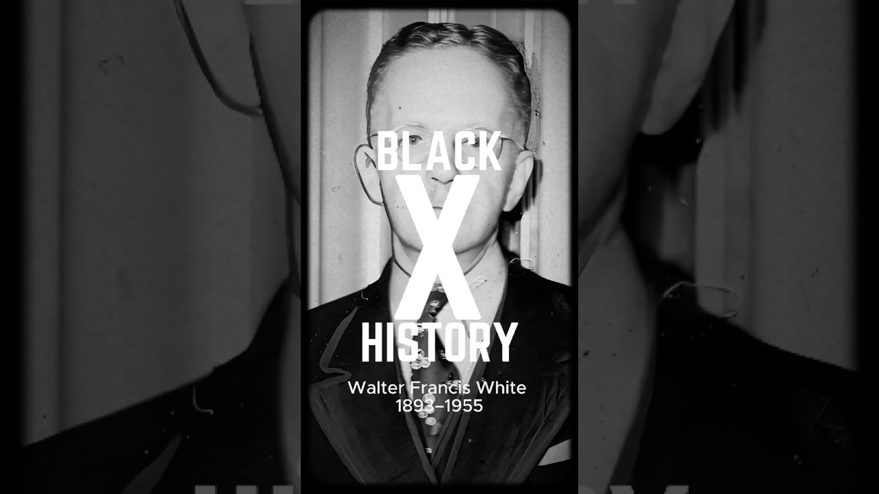 Walter Francis White Talks The Blonde Blue-Eyed NAACP Spy Who Infiltrated Lynch Mobs  #blackhistoryx