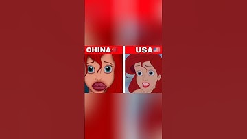 How Cartoons Look In Different Countries...