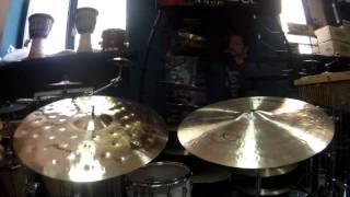 Amedia Aura ride 20" vs Anatolian JC Mellow ride 20" drumshop.pl screenshot 1