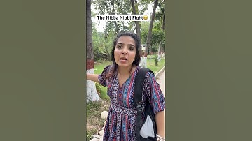 Nibba Nibbi Fight😂😮‍💨- @thejagritikhuranashorts | #comedy