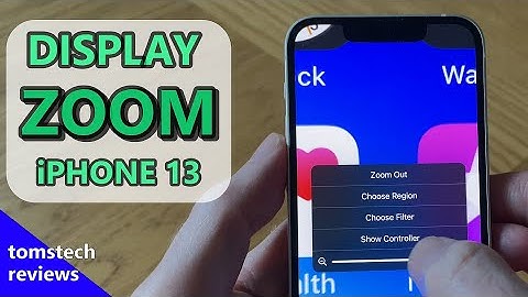 How To Use Display Zoom iPhone 13