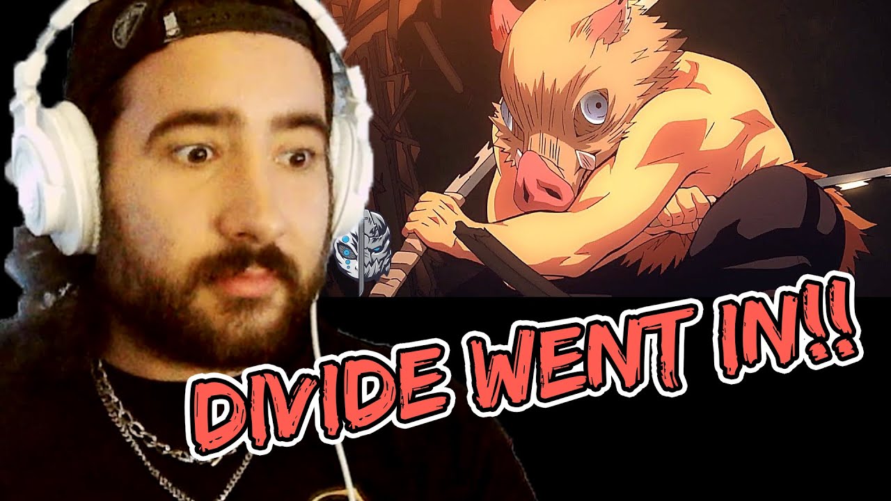 Shwabadi Reacts to Divide Music - Inosuke Song | "Rip You Apart" [Demon Slayer]