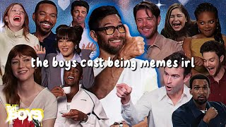 The Boys Cast Being Meme Worthy Irl Too