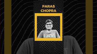 Story of Paras Chopra - the founder of Wingify #startup