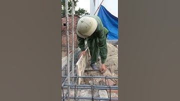 Bác Tứ ghép cốp pha (giằng chống thấm)