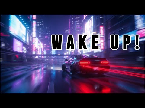WAKE UP High Energy AI Driving Music Eurobeat Medley 