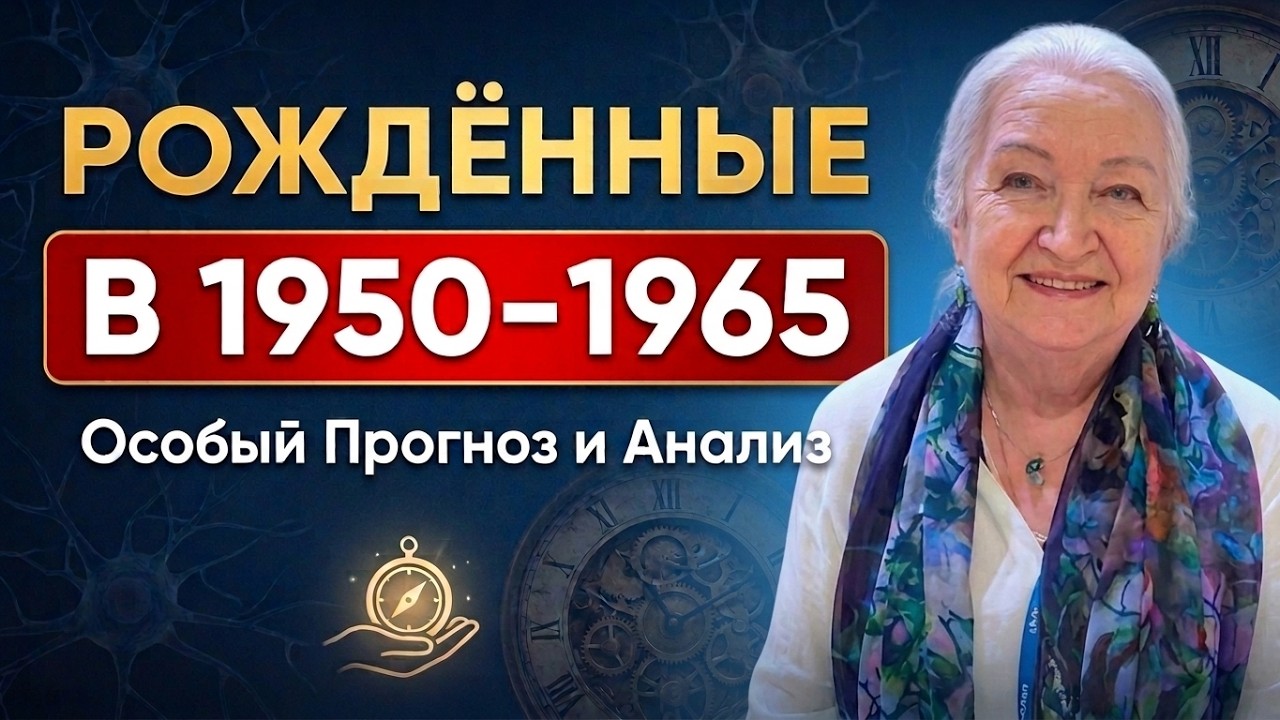 Рождённые в 1950–1965: что нейронаука говорит о вашем п… — Transcript