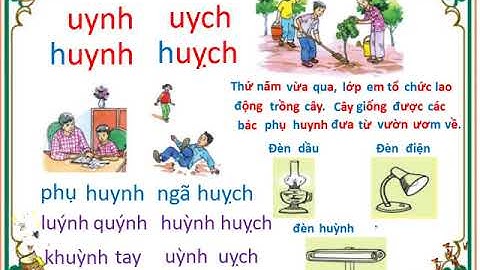 Dạy Bé Học Tập đọc Tiếng Việt Lớp 1 (Bài 101 đến bài 103), Bài kết thúc phần đánh vần chi tiết
