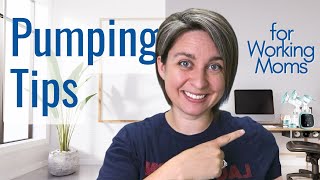 5 Tips for Pumping Breastmilk AT WORK | from an IBCLC and Breast Pump Expert