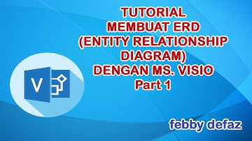 Tutorial Membuat ERD (Entity Relationship Diagram) (dasar, pemula) dengan MS. VISIO part 1
