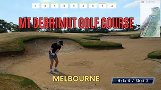 Playing every golf course in Melbourne Australia Rd 9: Mt Derrimut Golf Club