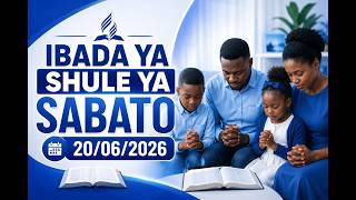🔴#LIVE: IBADA YA SHULE YA SABATO || 20/06/2026 || MBWENI BEACH SDA CHURCH