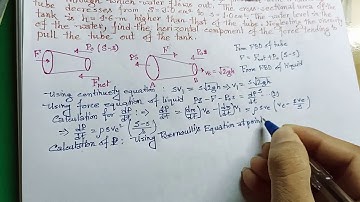 Irodov Solution Problem 1.329 Hydrodynamics Fluid Mechanics
