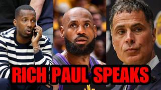 Rich Paul REVEALS What Led to LeBron Leaving the Lakers