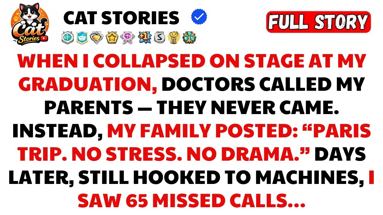 When I Collapsed During My Graduation Speech, The Hospital Called My Parents—Only Grandpa Came