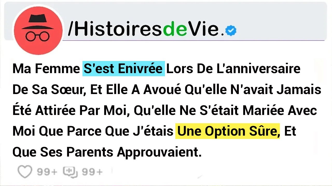Ma Femme S’est Enivrée Lors De L’anniversaire De Sa Sœur, Et Elle A Avoué Qu’elle N’avait Jamais Été