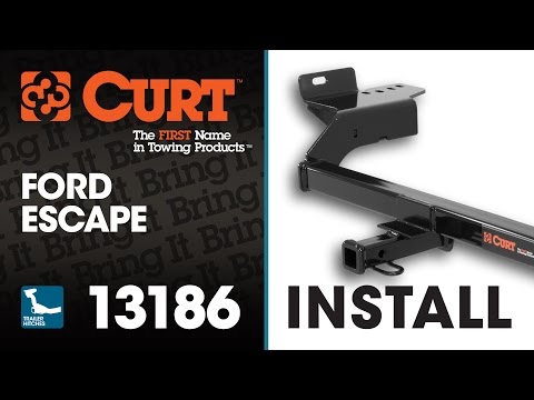 Trailer Hitch Install: CURT 13186 on a Ford Escape