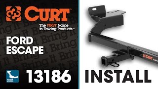 Trailer Hitch Install: CURT 13186 on a Ford Escape