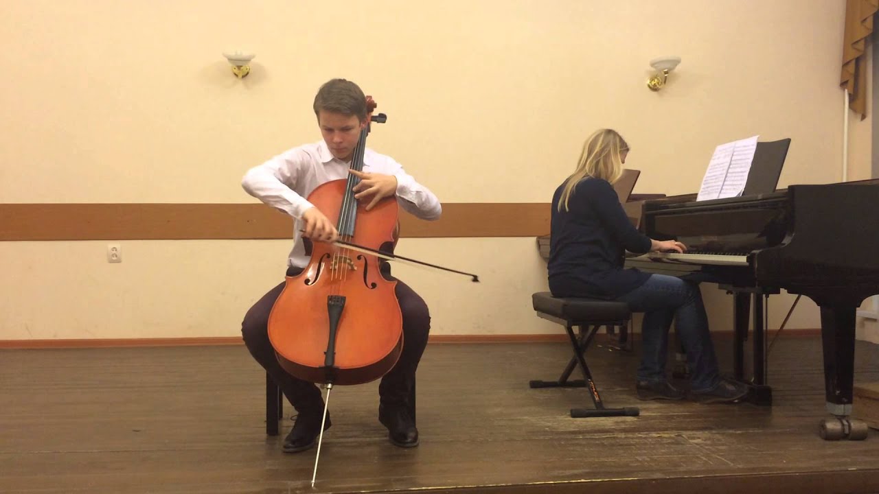 Синицын Константин БАХ концерт до минор 2 и 3 части - YouTube