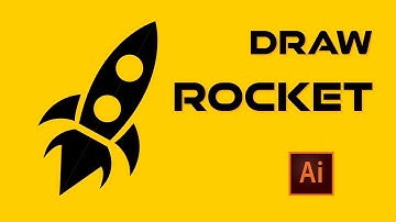Draw a Rocket Spaceship in Illustrator