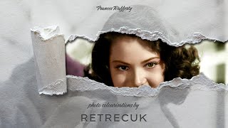 Frances Rafferty - Photo Colorization Frances Rafferty - Photo Colorization