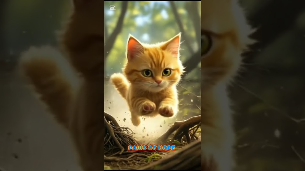 the cat helped the fawn 