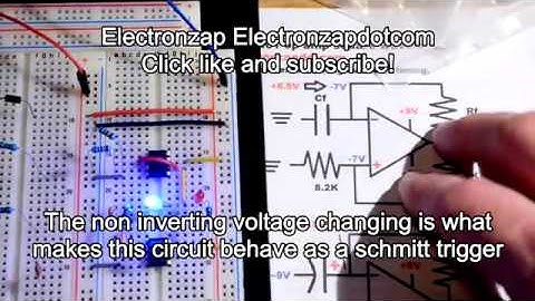 TL061 op amp alternating square wave generator circuit voltage measurements