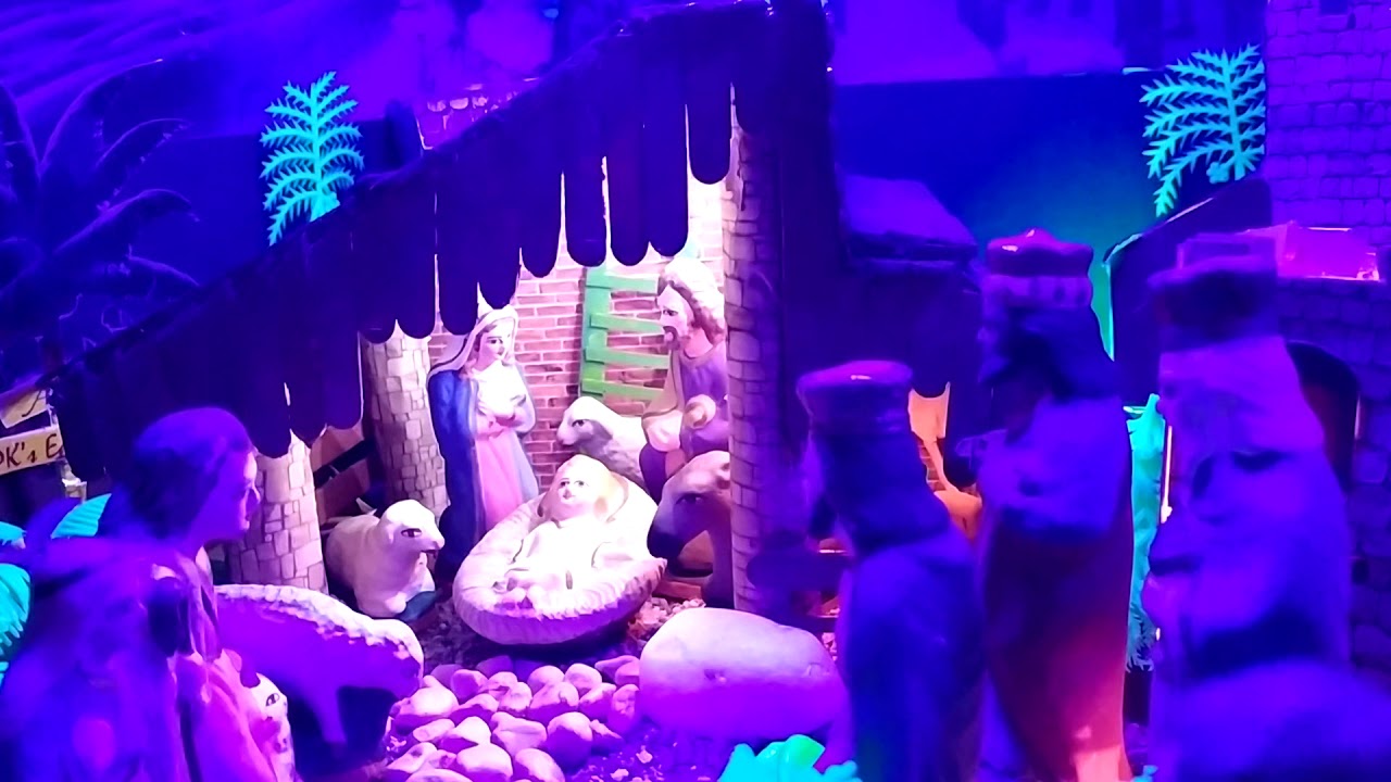 Christmas Crib waterfalls YouTube