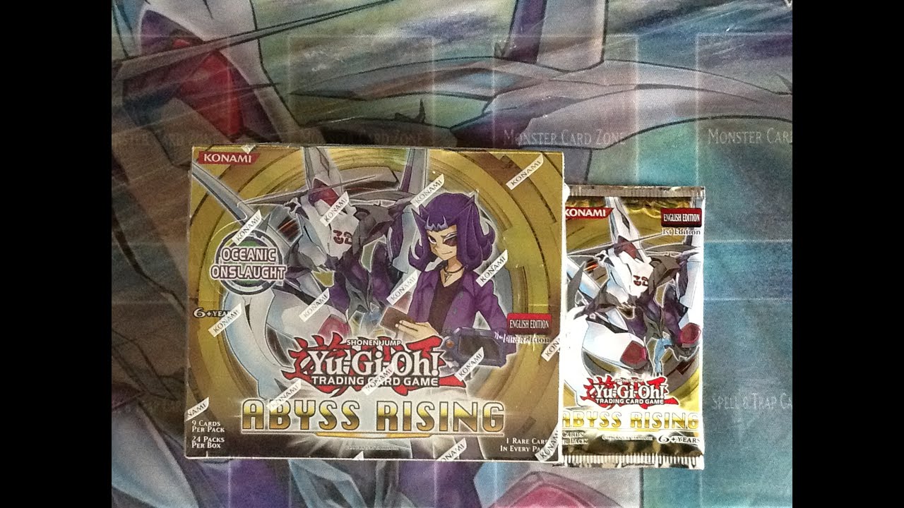 º¤ø,¸¸,ø¤º Yu-Gi-Oh Abyss Rising Booster Box 1st Edition Opening º¤ø ...