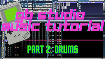 How to make music for GB Studio - Part 2: Drums