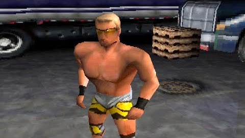 Jeff Jarrett entrance video & outfits - WCW Backstage Assault (PlayStation)