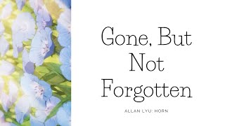 Gone, But Not Forgotten, from Sousou No Frieren: Horn Cover