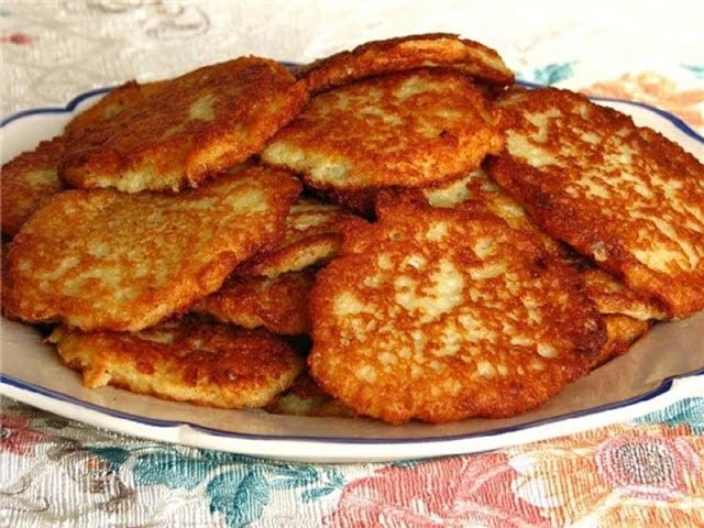 Драники картофельные с сыром